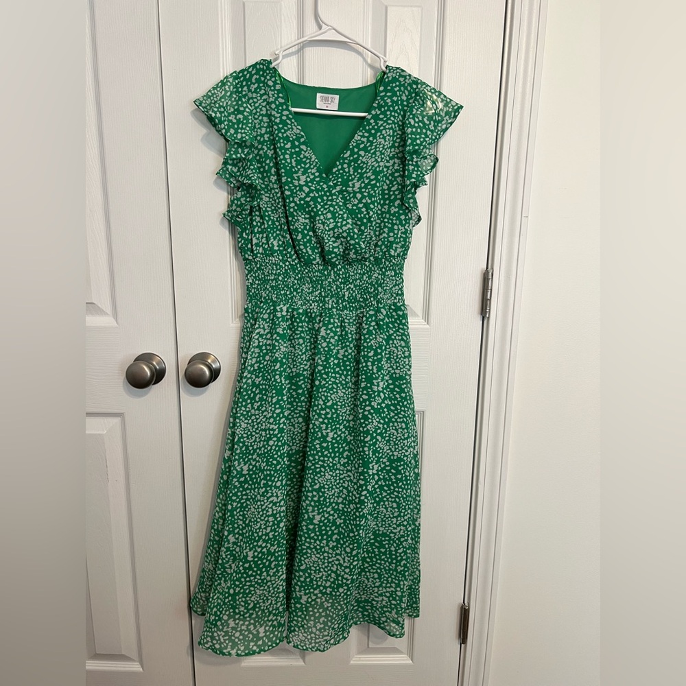 Sienna Sky Green Dress